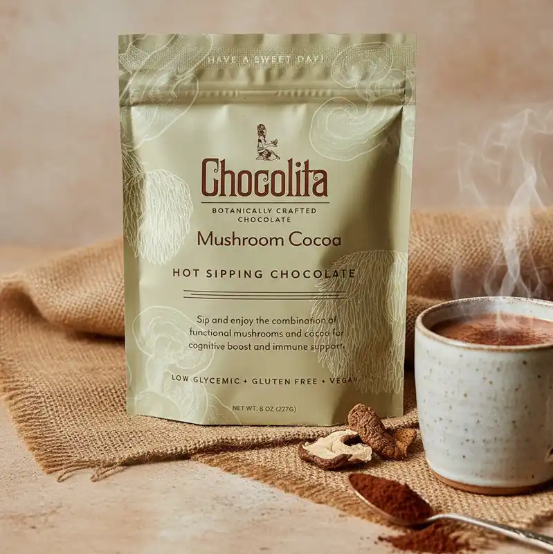 Mushroom Cocoa Sipping Chocolate