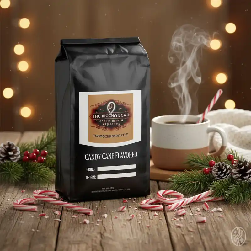Candy Cane Flavored Coffee