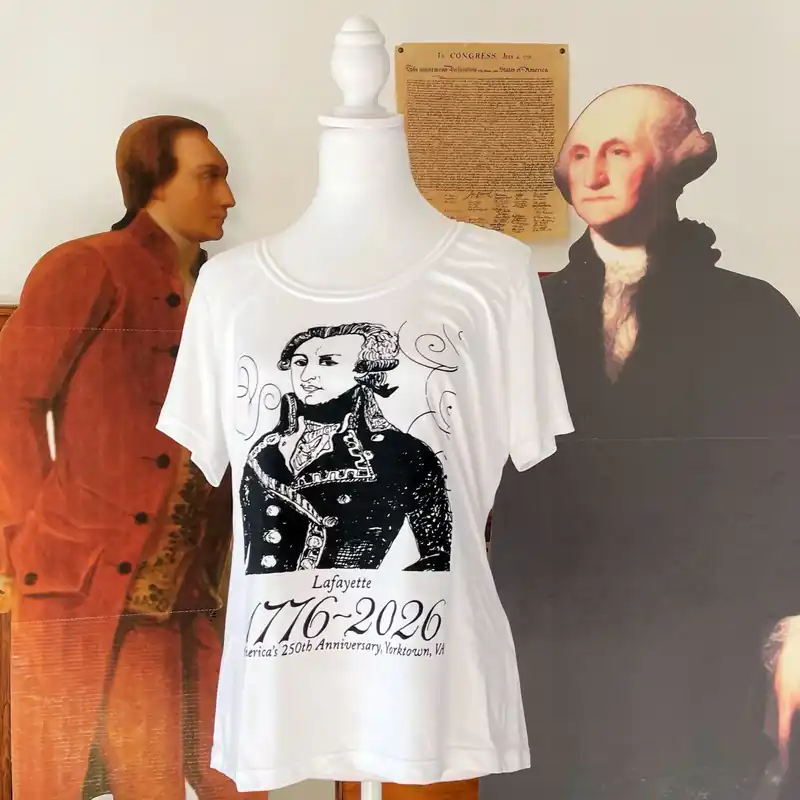 Lafayette Artist Sketch Woman‘s T-Shirt