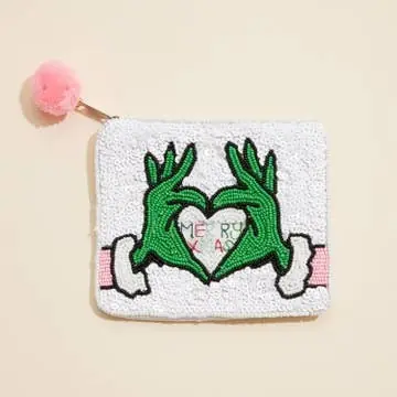 Green Monster Coin Purse