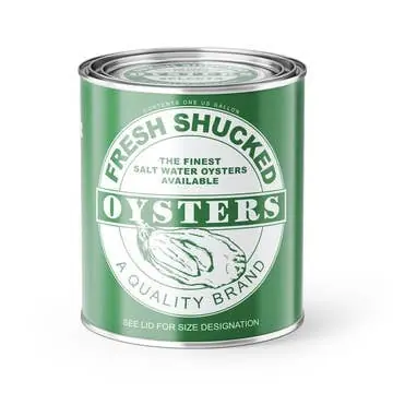Oyster Tin Candle