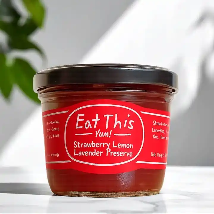 Eat This Yum! Strawberry Lemon Lavender Preserves