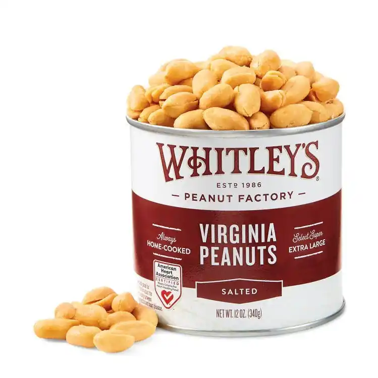 Whitley‘s Salted Virginia Peanuts 12oz tin