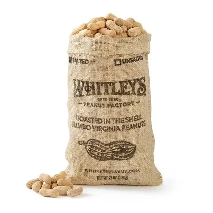 Whitley‘s Burlap Bag Shell on Peanuts