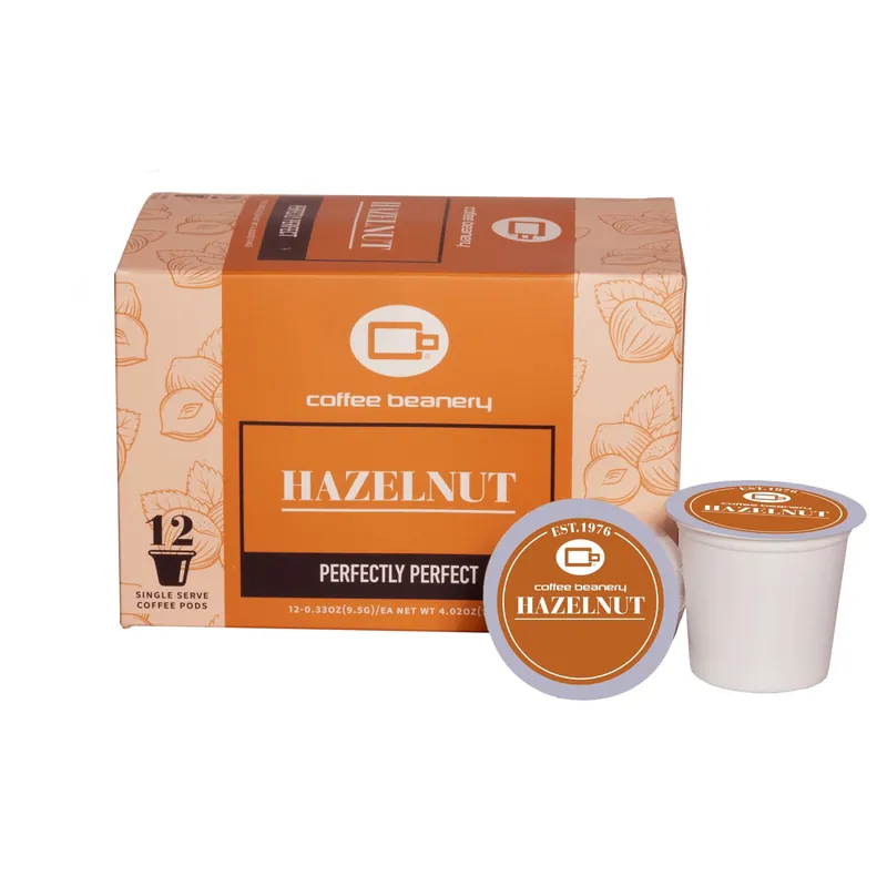 Hazelnut Flavored Coffee Pods