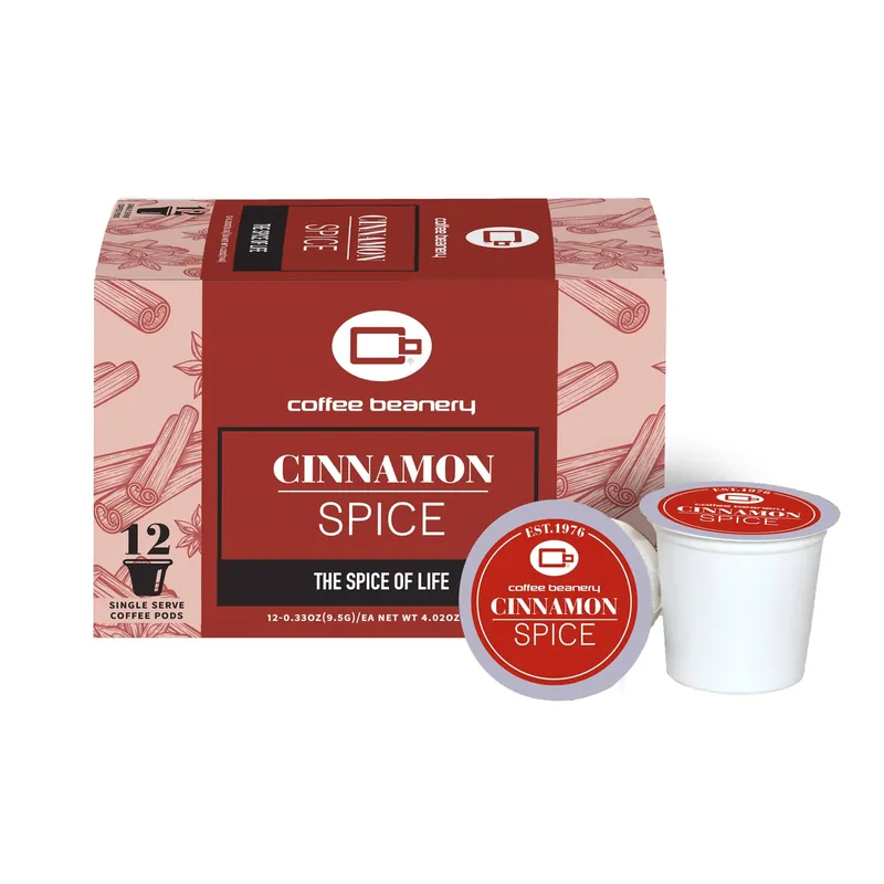 Cinnamon Spice Flavored Coffee Pods