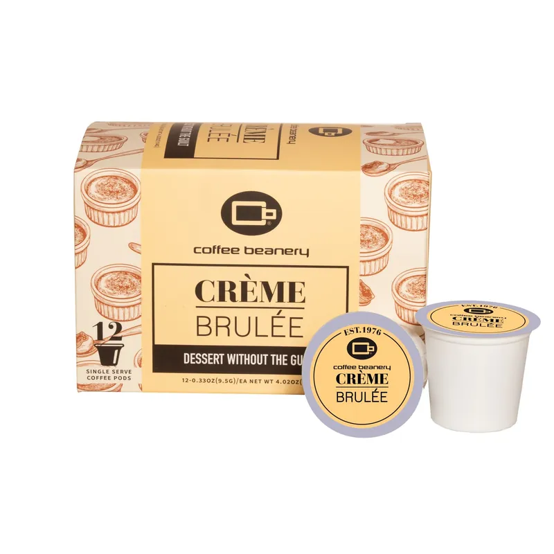 Creme Brulee Flavored Coffee Pods