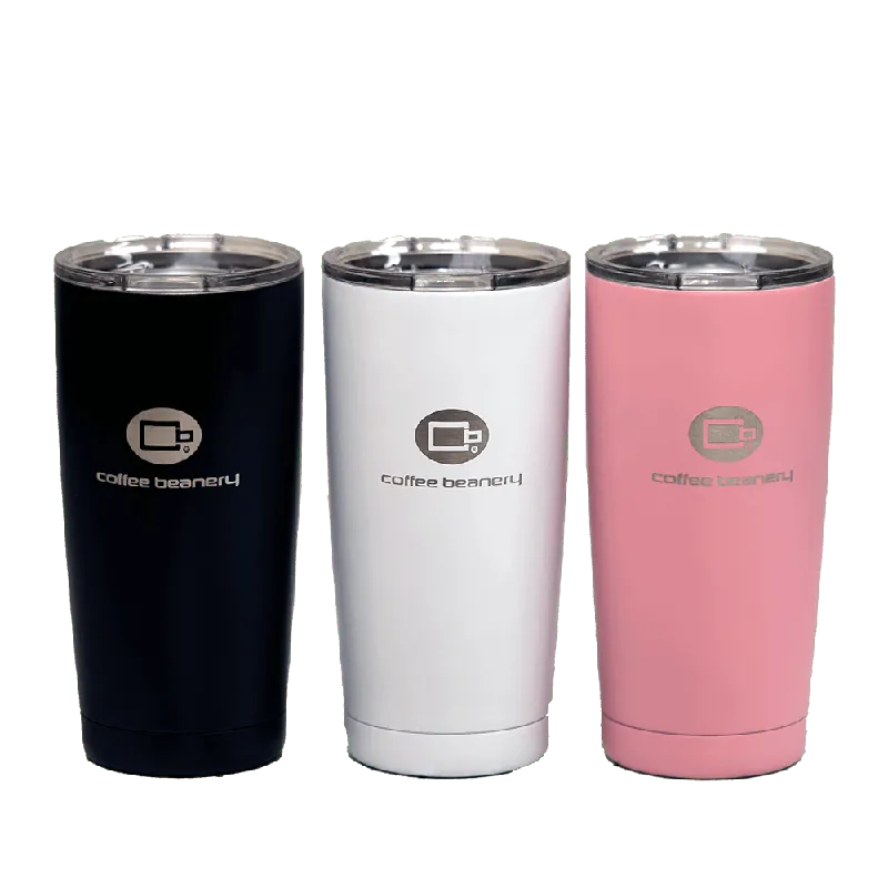 Coffee Beanery 20oz Stainless Tumbler 4 Colors