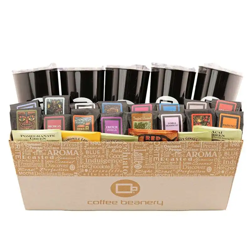 Coffee Beanery Office Party Gift Basket