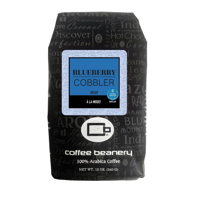 Blueberry Cobbler Swiss Water Process Decaf Flavored Coffee