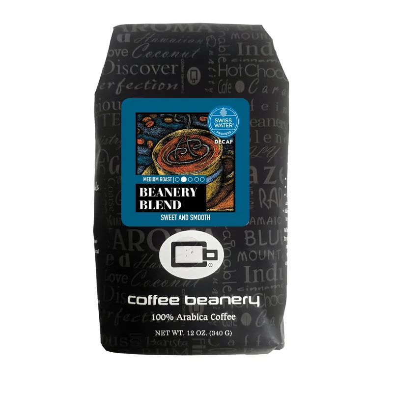Beanery Blend Swiss Water Process Specialty Decaf Coffee