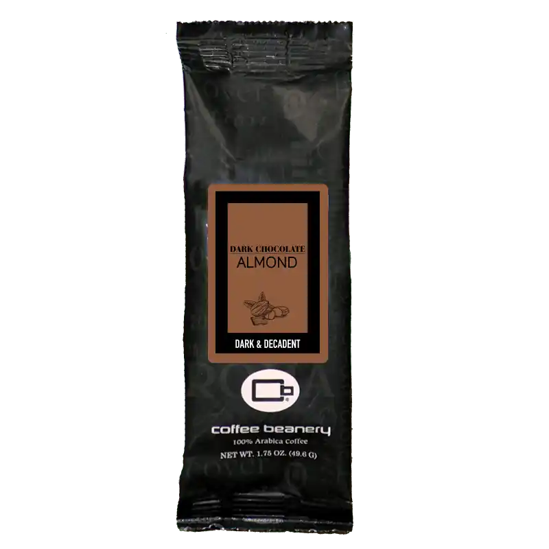 Dark Chocolate Almond Flavored Coffee 1.75 oz Sampler