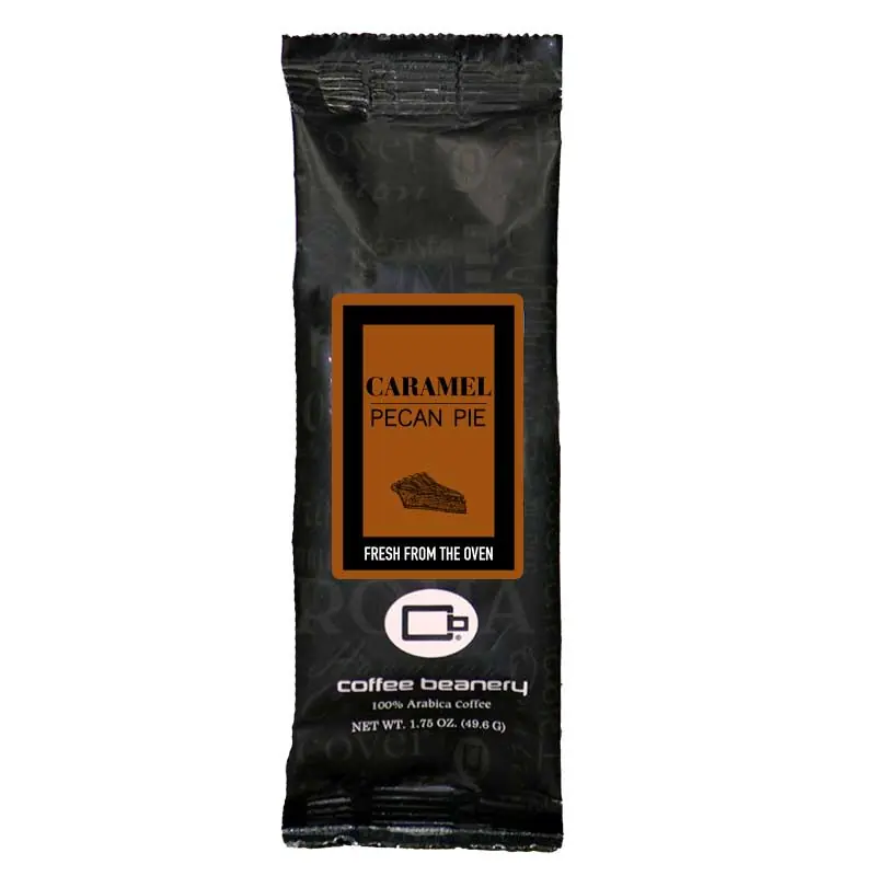 Caramel Pecan Pie Flavored Coffee 1.75 oz One Pot Sampler
