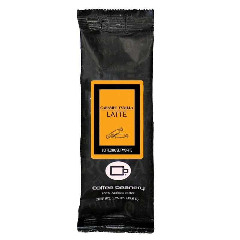 Caramel Vanilla Latte Flavored Coffee 1.75oz Sampler