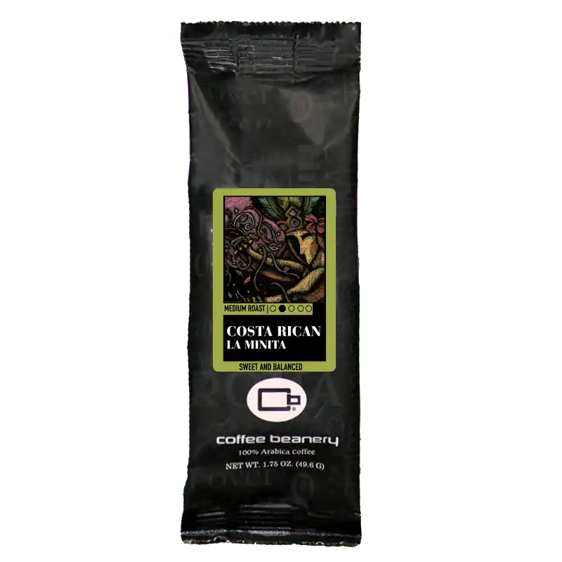 Costa Rican La Minita Coffee 1.75oz One Pot Sampler