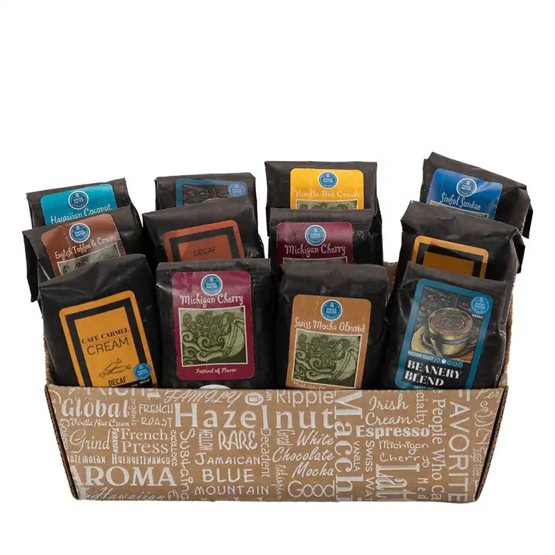 Indulgent Decaf Coffee Gift Basket