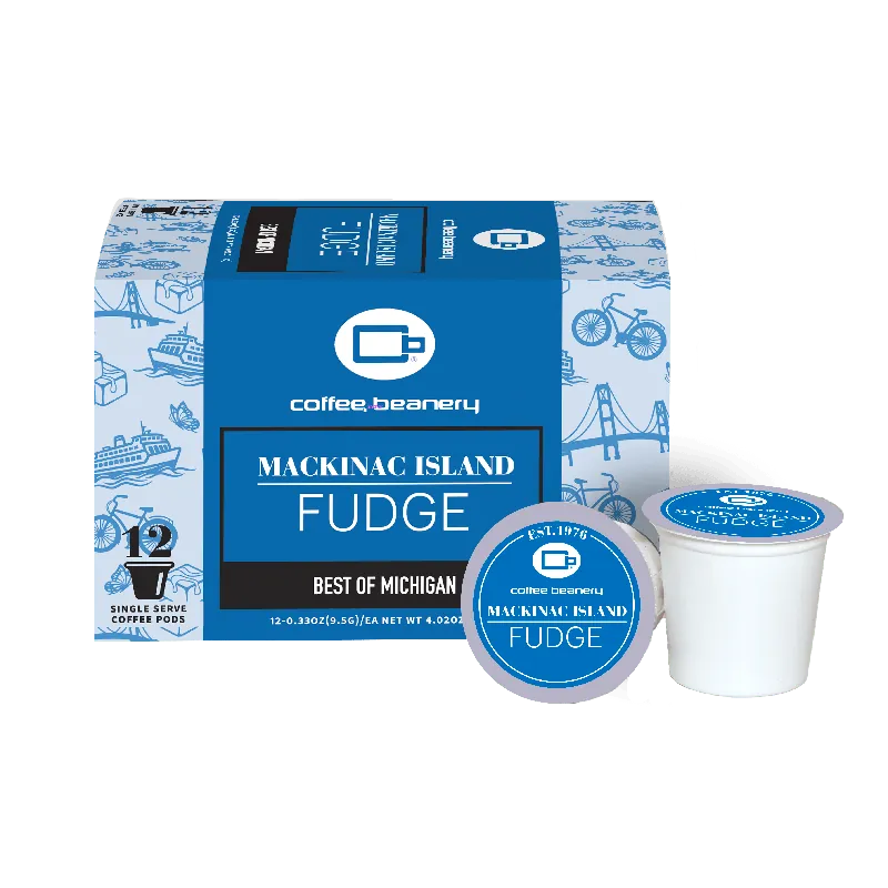 Mackinac Island Fudge Flavored Coffee Pods