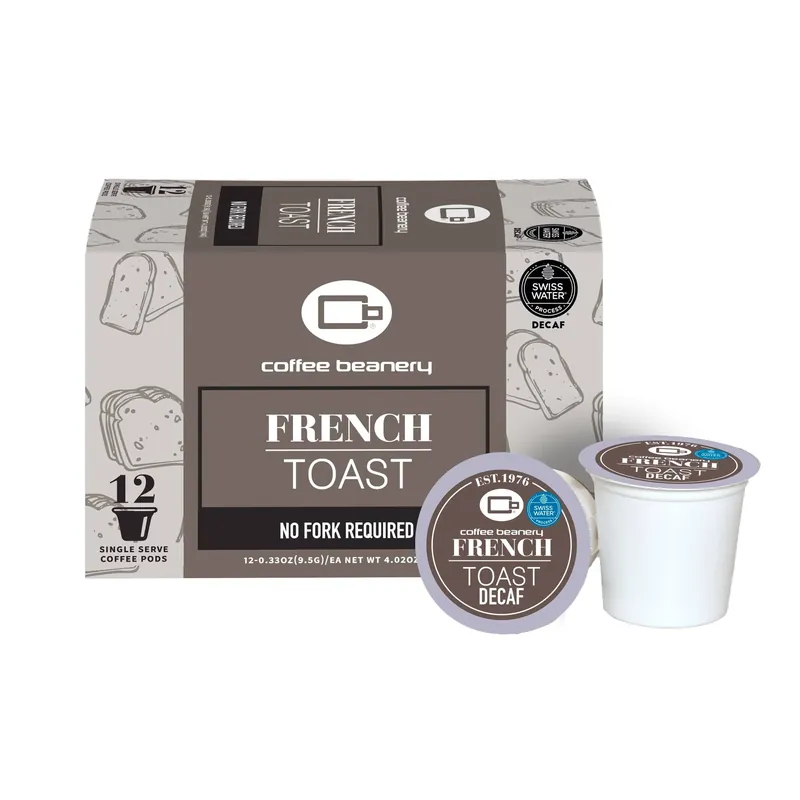French Toast Flavored Decaf Coffee Pods