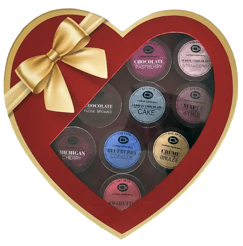 Heart Shaped Box Coffee Pod Collection