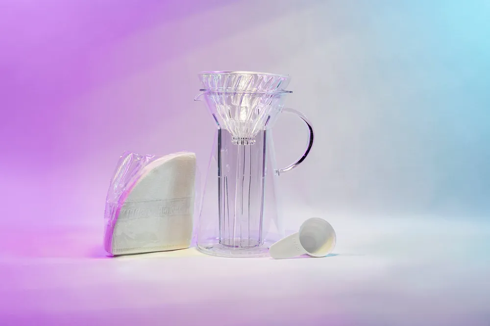 V60 Hot and Iced Glass Coffee Maker