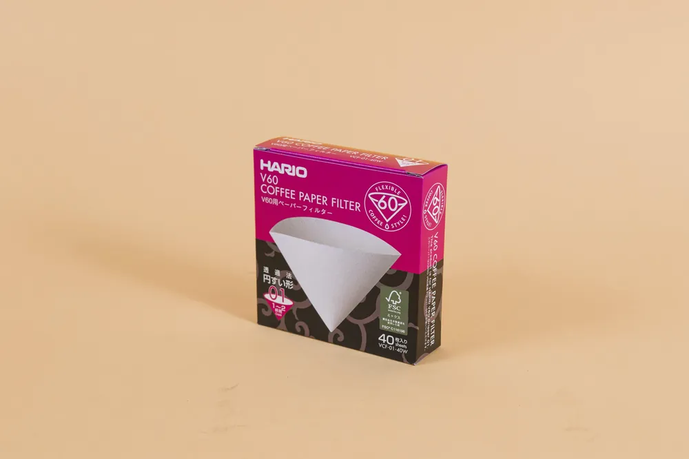 V60 Paper Filter for 01 Size Dripper