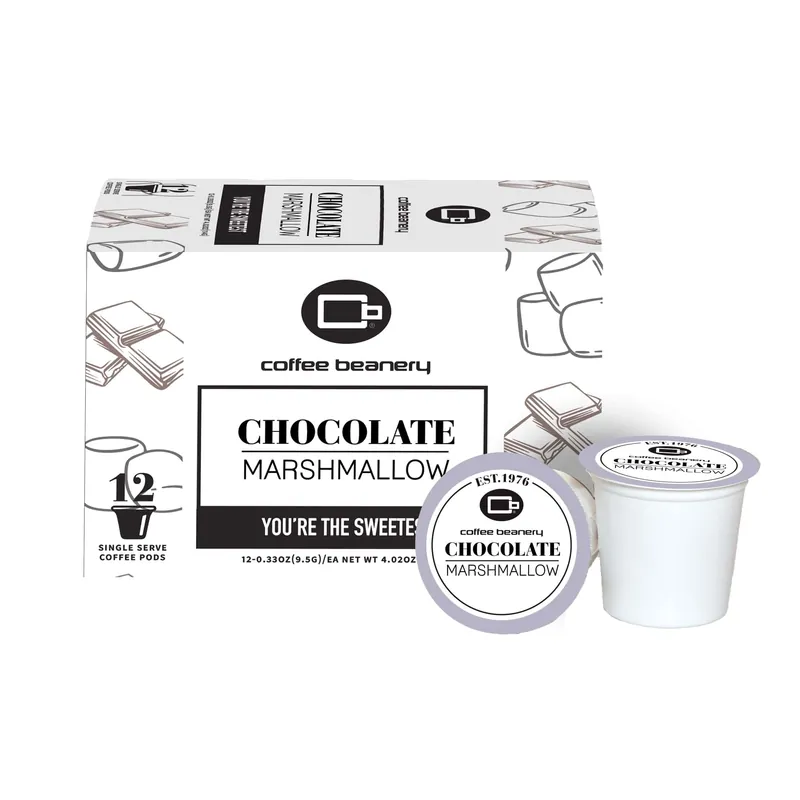 Chocolate Marshmallow Flavored Coffee Pods