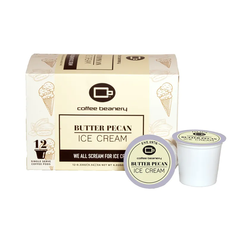 Butter Pecan Ice Cream Flavored Coffee Pods
