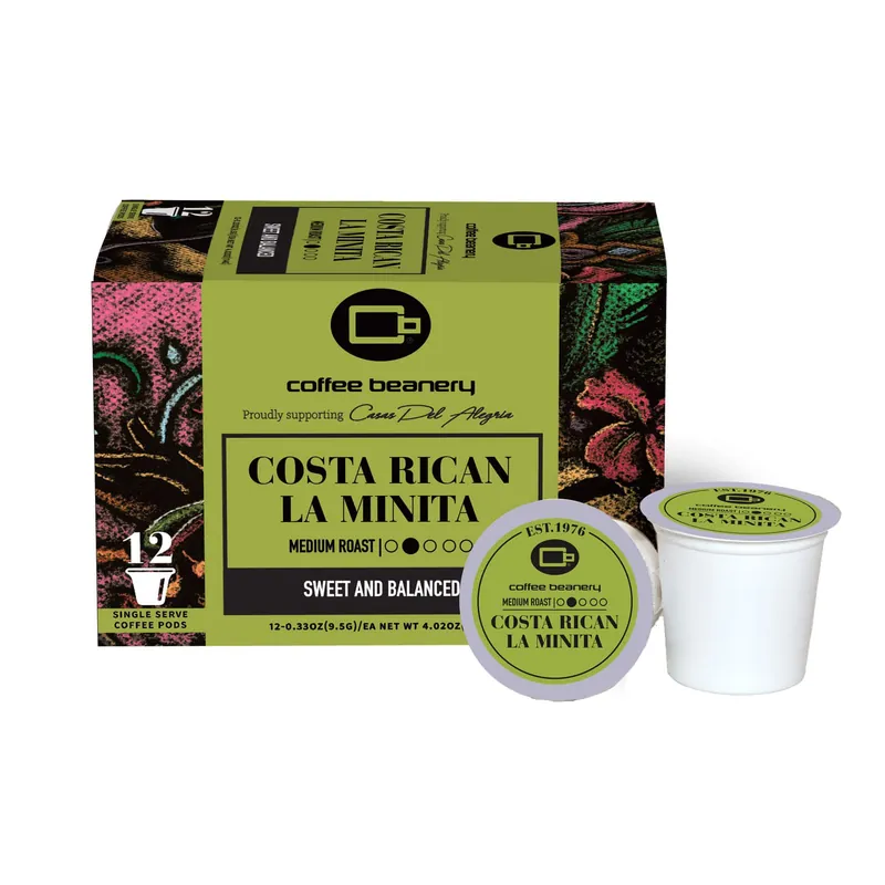 Costa Rican La Minita Specialty Coffee Pods