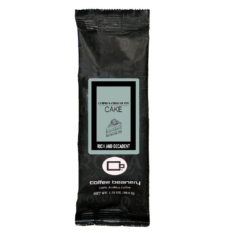 German Chocolate Cake Flavored Coffee 1.75 oz One Pot Sampler