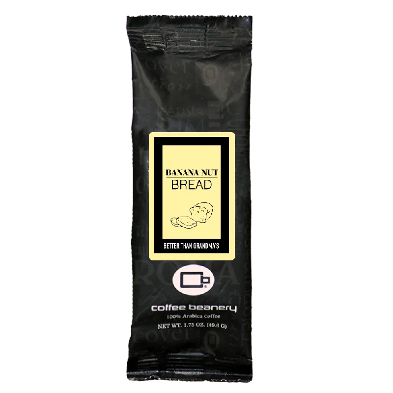 Banana Nut Bread Flavored Coffee 1.75 oz One Pot Sampler