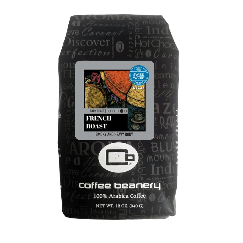 French Roast Swiss Water Process Decaf Specialty Coffee