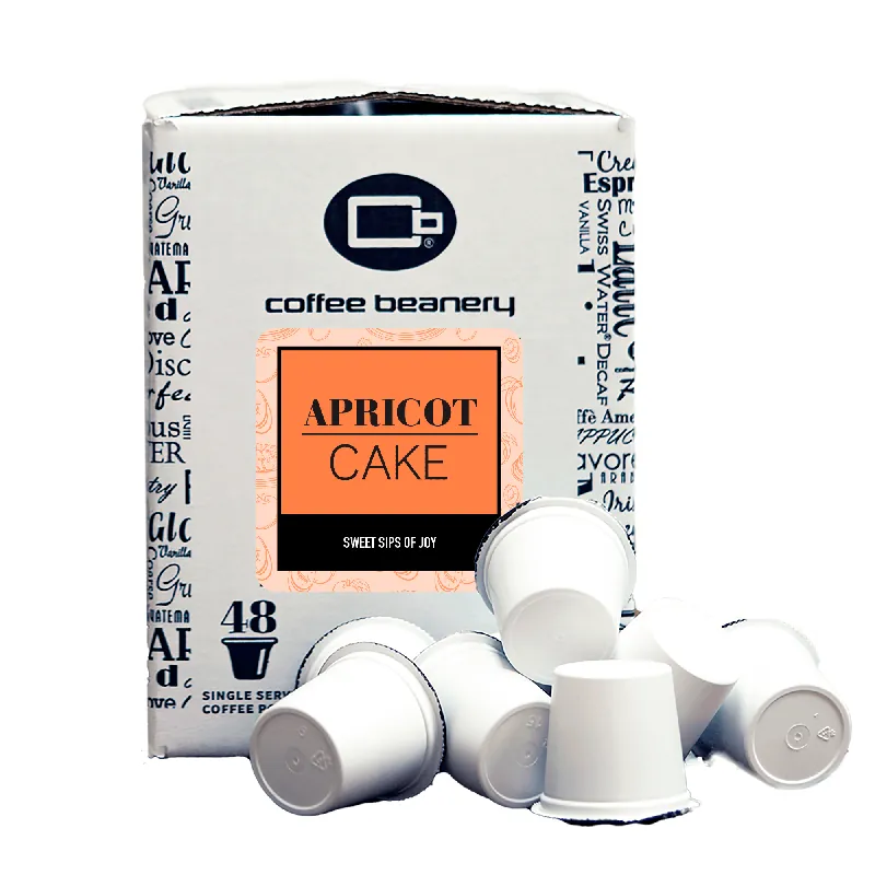 Apricot Cake Flavored Coffee Pods Bulk
