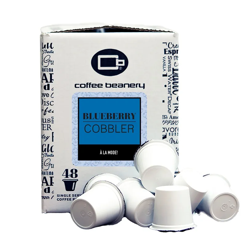 Blueberry Cobbler Flavored Coffee Pods Bulk