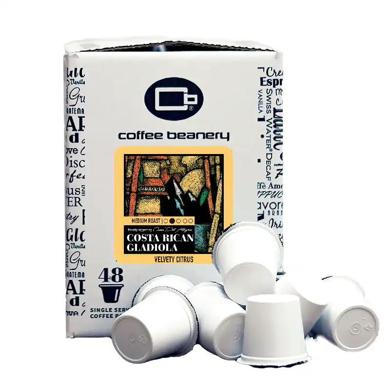 Costa Rican Gladiola Specialty Coffee Pods Bulk
