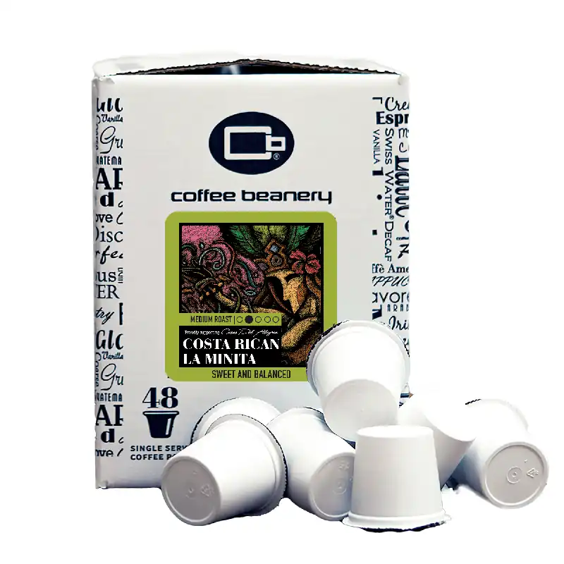 Costa Rican La Minita Specialty Coffee Pods Bulk