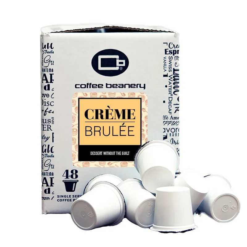 Creme Brulee Flavored Coffee Pods Bulk