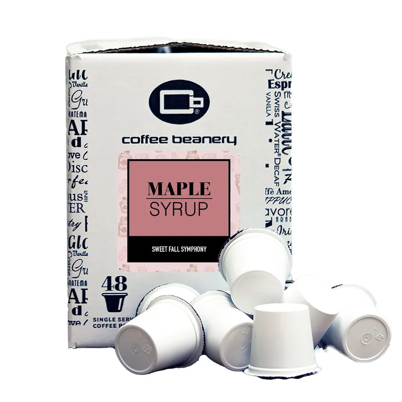 Maple Syrup Flavored Coffee Pods Bulk