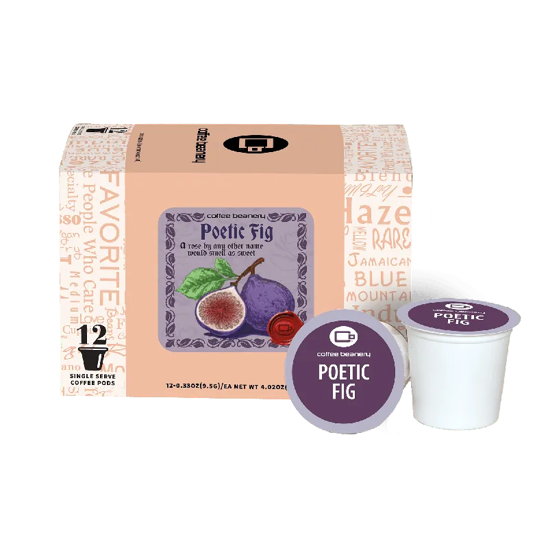 Poetic Fig Flavored Coffee Pods April 2026