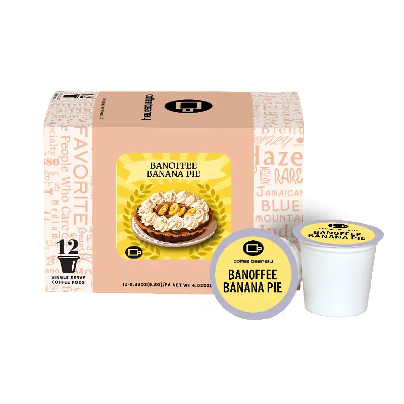Banoffee Banana Pie Flavored Coffee Pods May 2026