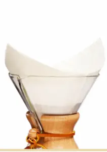 Chemex Pre-folded filter White Squares 1 pack of 100 filters