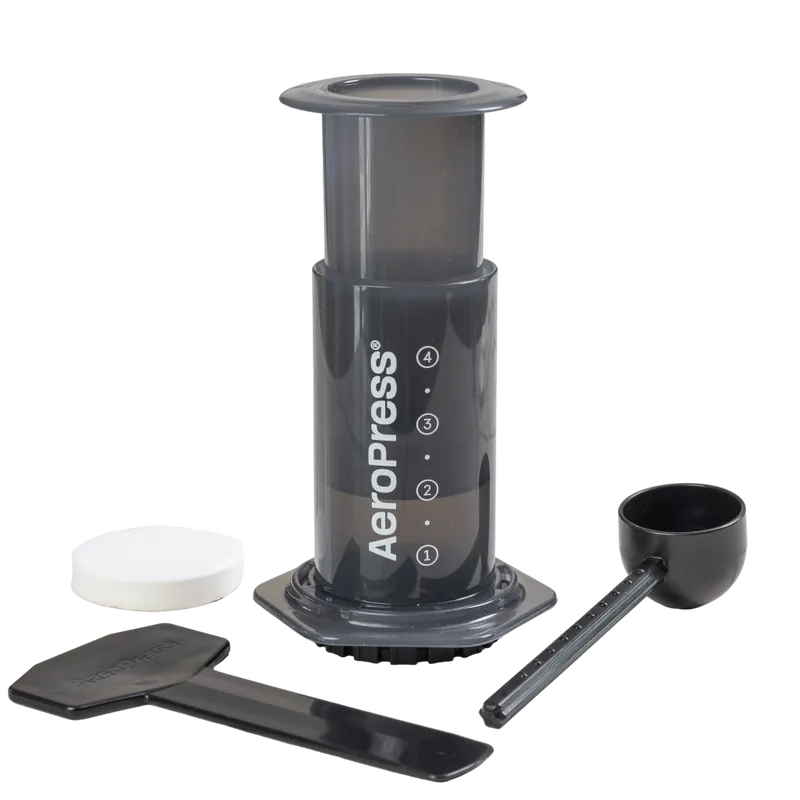 AeroPress Original Coffee Maker with 350 filters & Tote