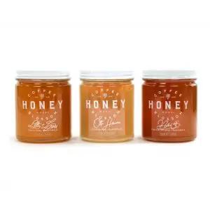 Guatemalan Coffee Blossom Honey – Producer Series – 3 -12 oz jars