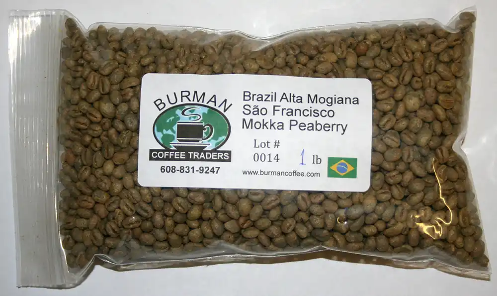 Brazil Alta Mogiana – Sao Francisco Estate – Mokka Peaberry