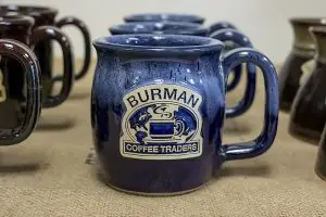 Burman Coffee Stoneware Mug Rainy Days