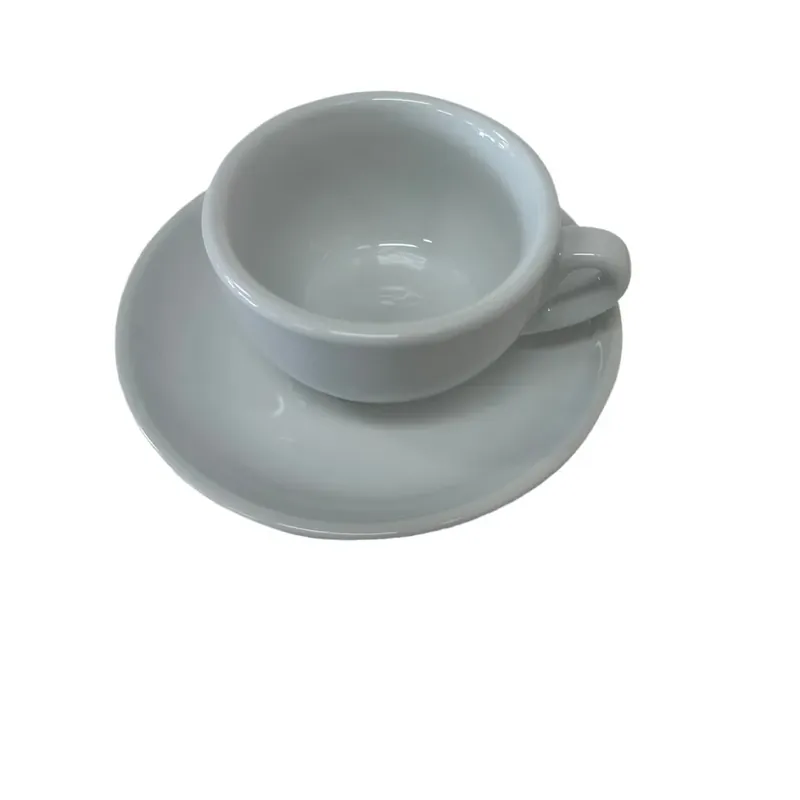 Palermo White Cappuccino-Latte Cups, by Nuova Point , set of 6, Made in Italy!