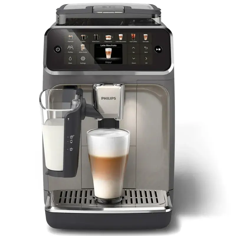 ( OPEN BOX ) Philips EP5544/90 LatteGo SilentBrew W/ Iced Coffee