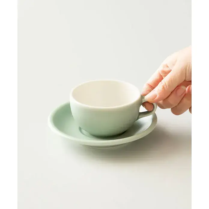 ORIGAMI 6oz Latte Art Cup and Saucer