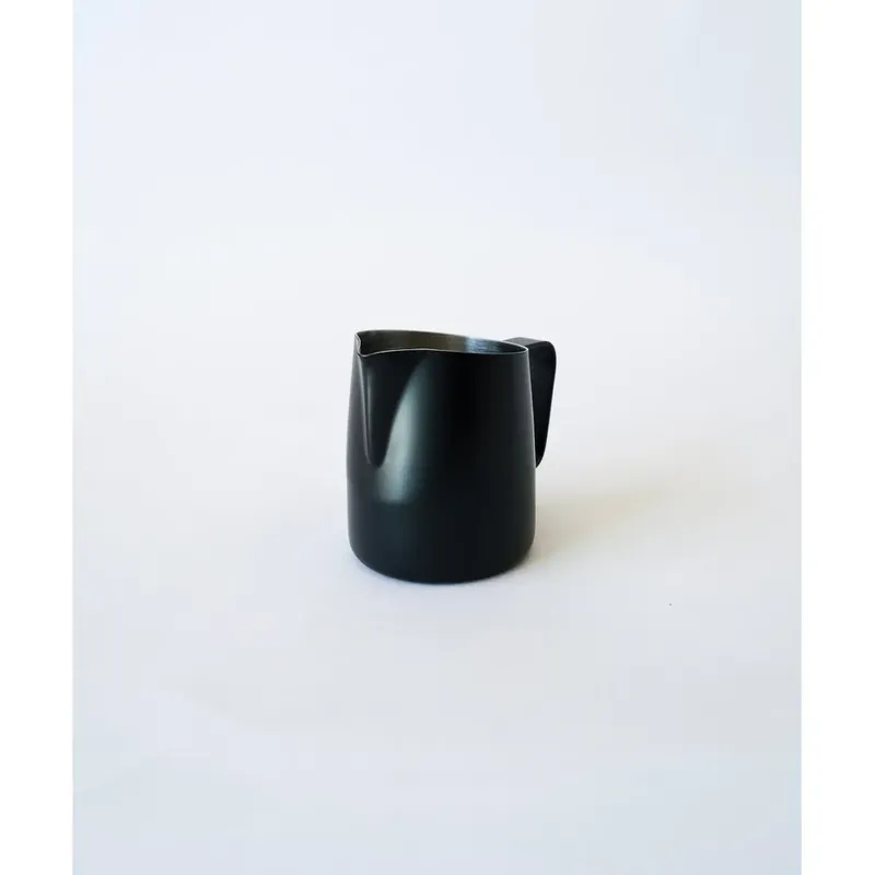 10oz Latte Art Pitcher with Narrow Spout in Black