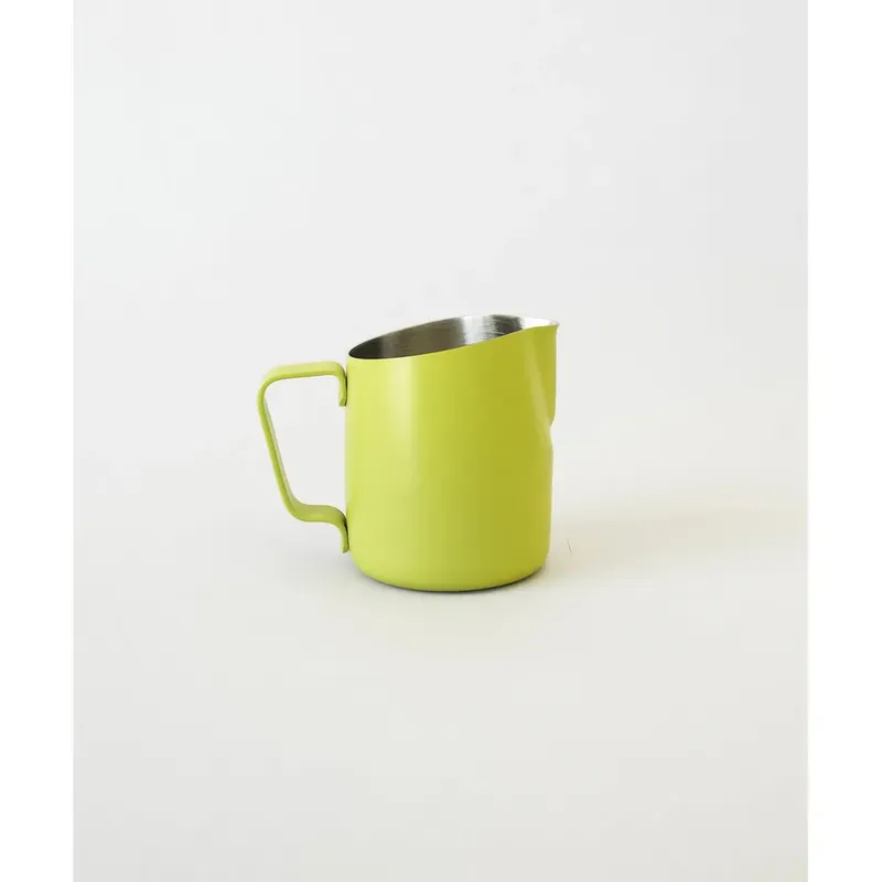 10oz Latte Art Pitcher with Wide Spout in Calamansi Mist