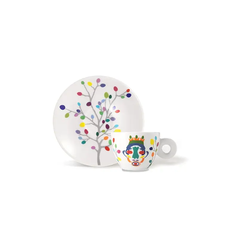 Set of 2 Espresso Cups – illy Art Collection Pascale Marthine Tayou